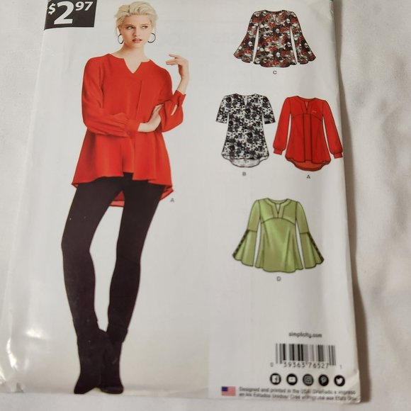 New Look Simplicity Sewing Pattern A6527 Size 8-20 UNCUT - Picture 3 of 8